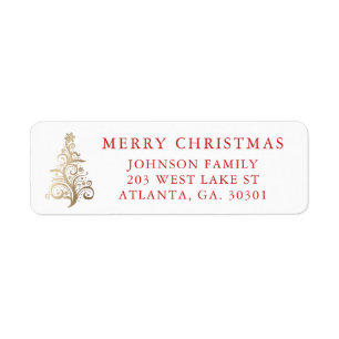 Holiday Address Labels