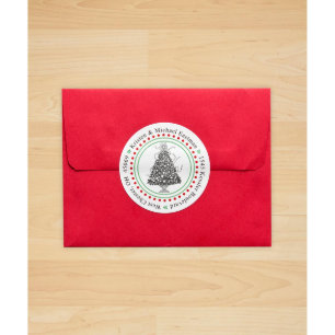 Holiday Address Seals