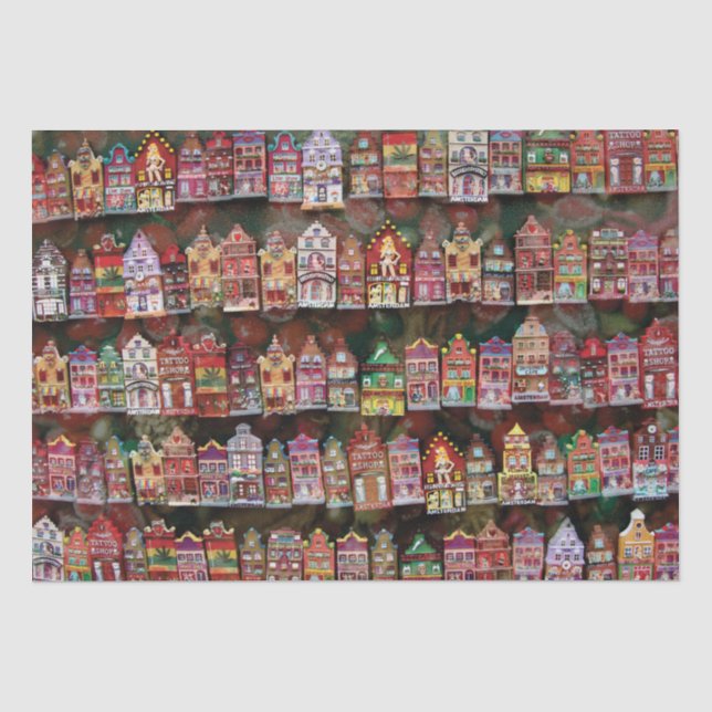 Holiday Amsterdam  Tissue Paper (Front)