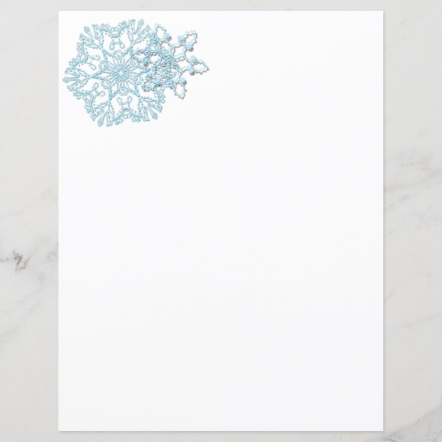 Holiday and Winter Snowflakes (Front)