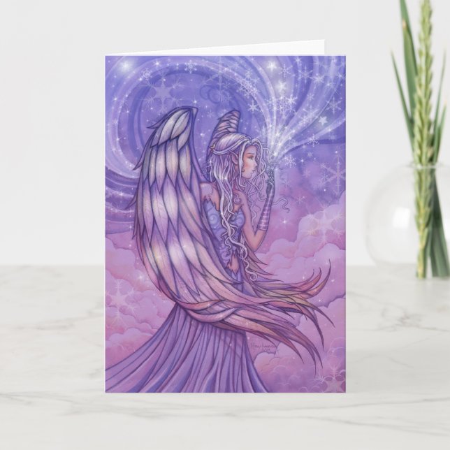 Holiday Angel Christmas Card (Front)