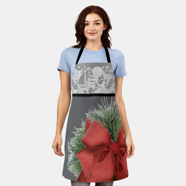 HOLIDAY  APRON (Worn)