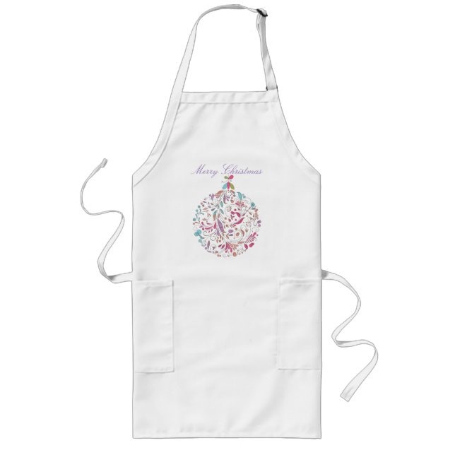 Holiday Apron - Christmas Ornament (Front)