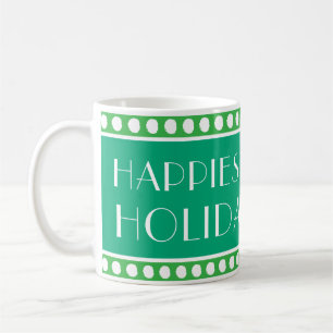 HOLIDAY ART DECO COFFEE MUG