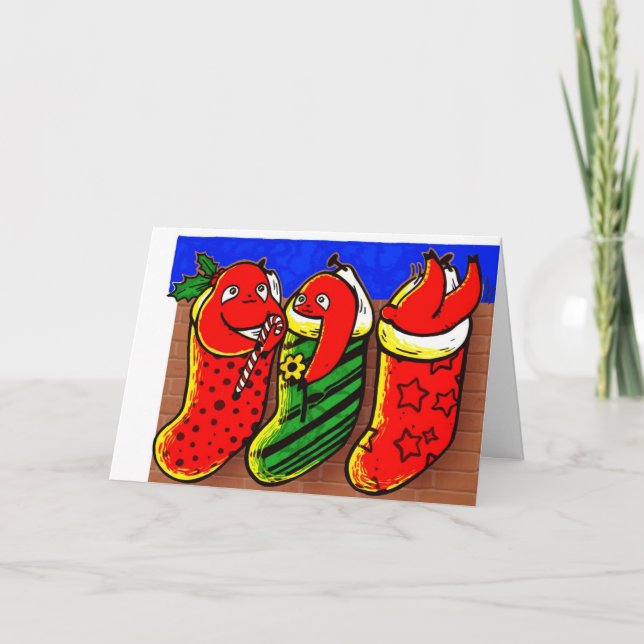 Holiday Baby Sloth Card (Front)