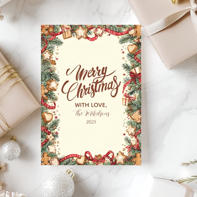 Holiday Baking Christmas Card (Creator Uploaded)