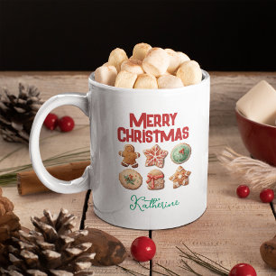 Holiday Baking Cookie Exchange Merry Christmas  Mug
