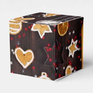 Holiday Baking Cube Favor Box