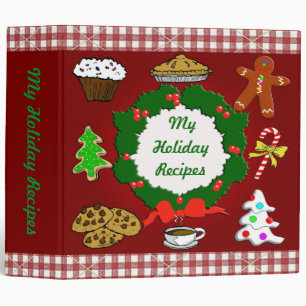 Holiday Baking Recipe Binder