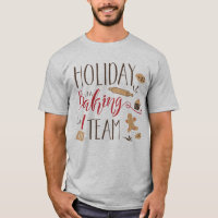 Holiday baking team cute quote typography design