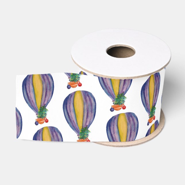 Holiday Balloon Grosgrain Ribbon (Spool)