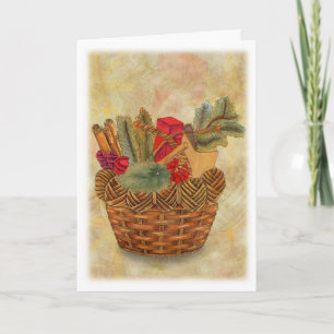 Holiday Basket Card
