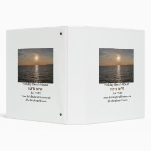 Holiday beach ocean house longitude latitude est. binder