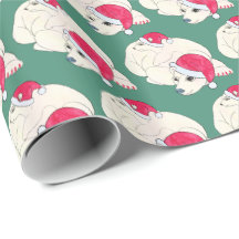 Holiday Bears Wrapping Paper
