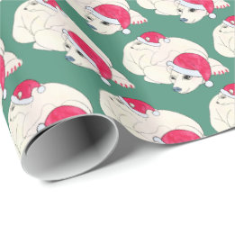 Holiday Bears Wrapping Paper