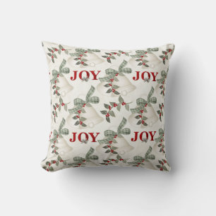 Holiday Bells Christmas Holiday Joy Pillow d4