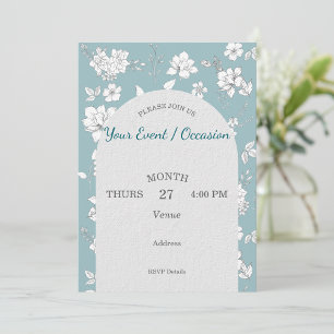 Holiday Birthday Wedding Generic Customize  Invitation