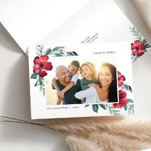 Holiday Blossoms Folded Photo