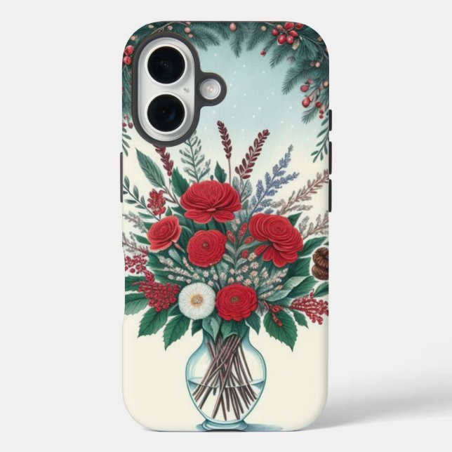 Holiday Bouquet Case-Mate iPhone Case (Back)