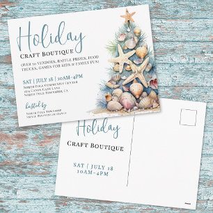 Holiday Boutique Market Postcard