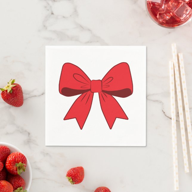 Holiday Bow Napkin (Insitu)