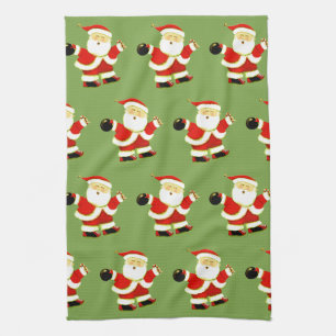 Holiday Bowl Kitchen Towel