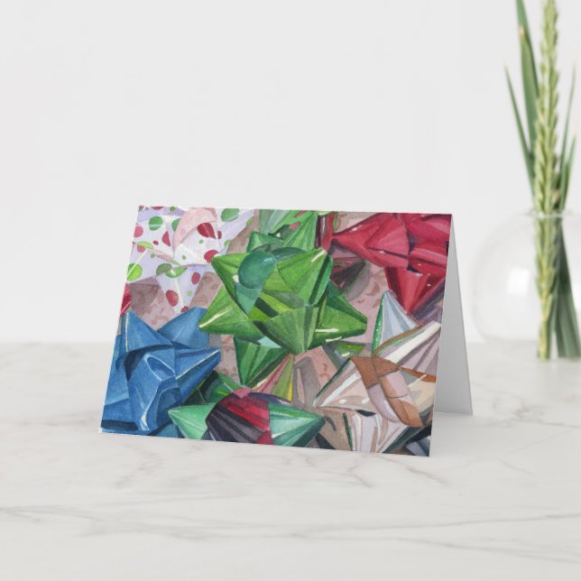 Holiday Bows Card (Front)