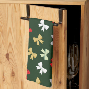 Holiday Bows Kitchen Towel