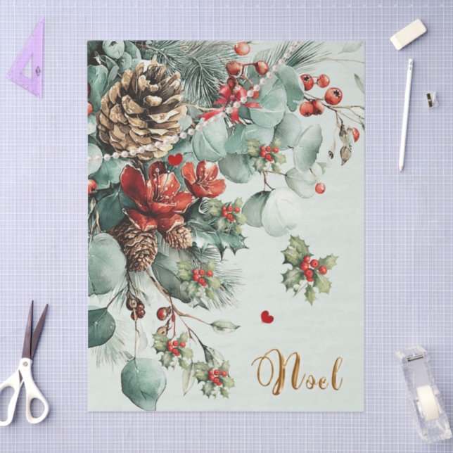 Holiday Branches Tree Tissue Paper (Craft)