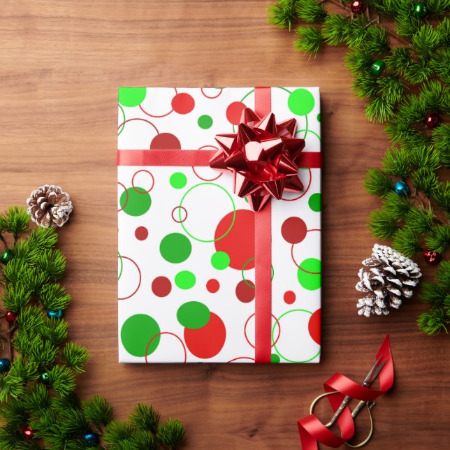 Holiday Bubbles Wrapping Paper (Holiday Gift)