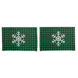 Holiday Buffalo Plaid Pillowcase Pair