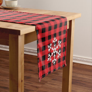 Holiday Buffalo Plaid Table Runner