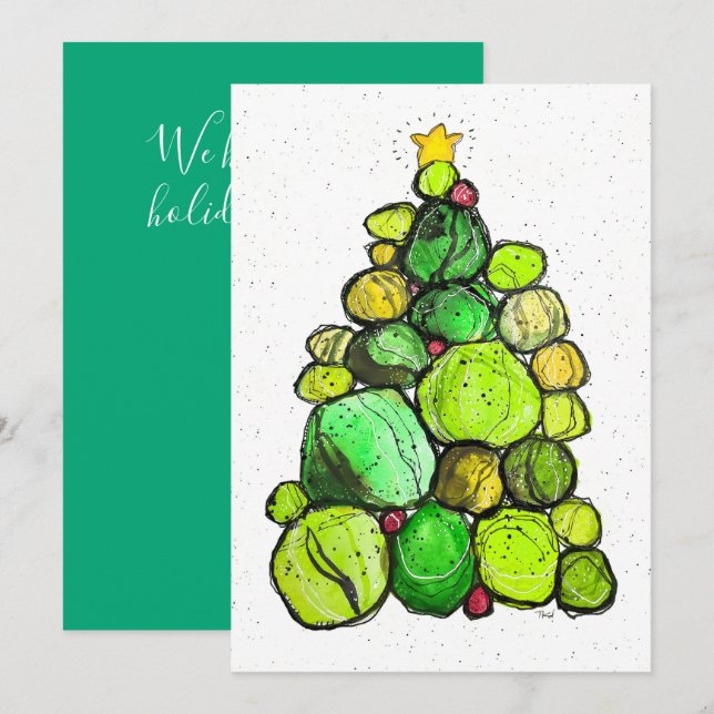 Holiday Cairn Christmas Card (Front/Back)
