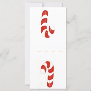 Holiday Candy Name Place Cards