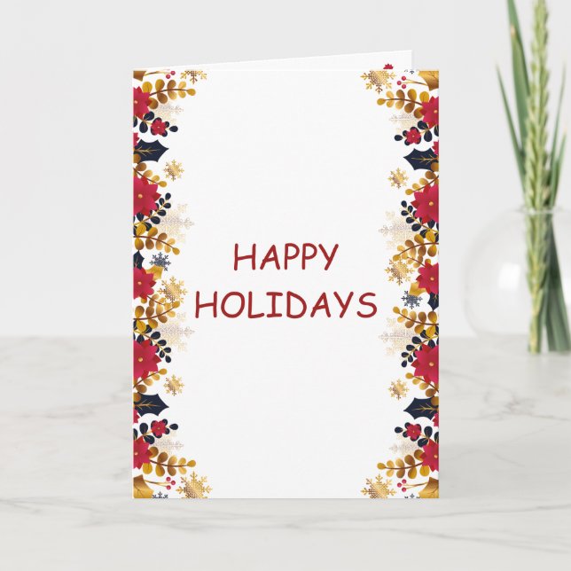 Holiday Card  (Front)