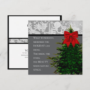 HOLIDAY card 5.25x5.25