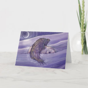 Holiday Card Polar Bear with Wings