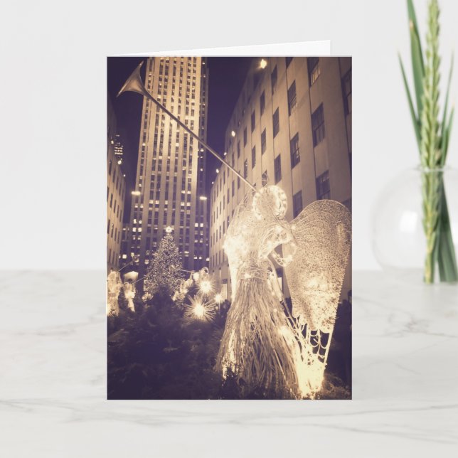 Holiday Card - Rockefeller Centre - NYC (Front)
