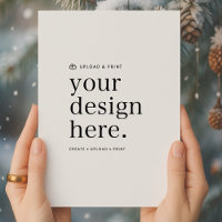 Holiday Card | Your Design Upload Christmas Cards