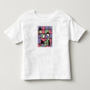 Holiday Carolers Vintage Block Print Toddler T-shirt