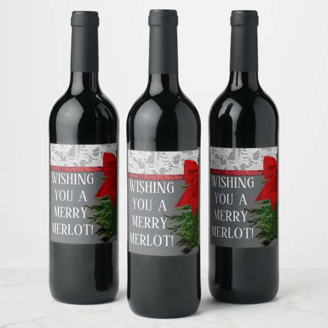 HOLIDAY CENTRAL PARK WINE LABEL (Bottles)