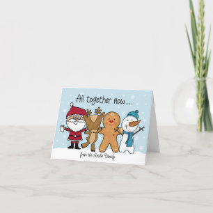 Holiday Characters Get Together
