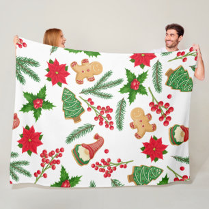 Holiday Cheer 60x80 Fleece Blanket