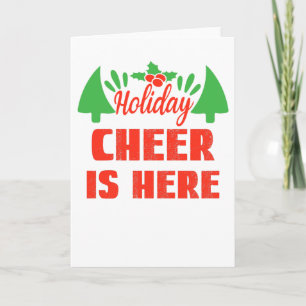 Holiday Cheer Is Here, May Your Christmas Sparkle Card