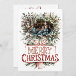 Holiday Cheer: Personalized Family Greeting