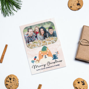 Holiday Christmas customize picture Postcard 