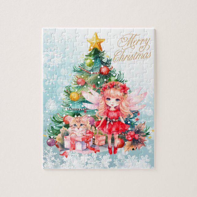 Holiday Christmas  Jigsaw Puzzle (Vertical)