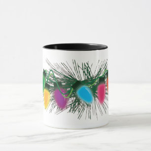 Holiday Christmas Lights Mug