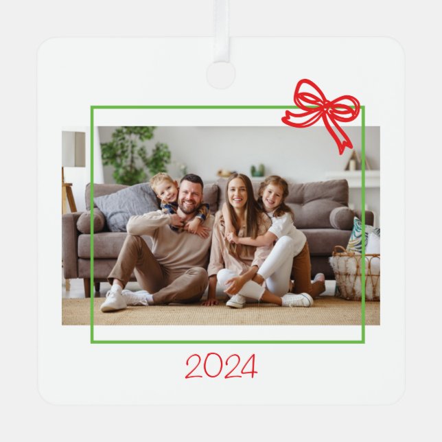 Holiday Christmas Ornament (Front)