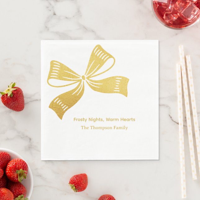 Holiday Christmas Paper Napkins (Insitu)